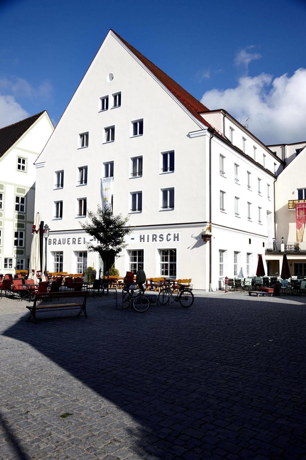 Akzent Brauerei Hotel Hirsch Ottobeuren Kültér fotó