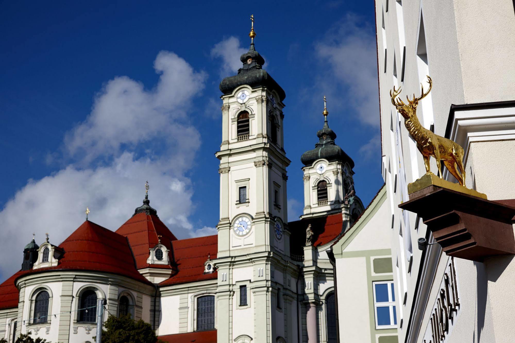 Akzent Brauerei Hotel Hirsch Ottobeuren Kültér fotó