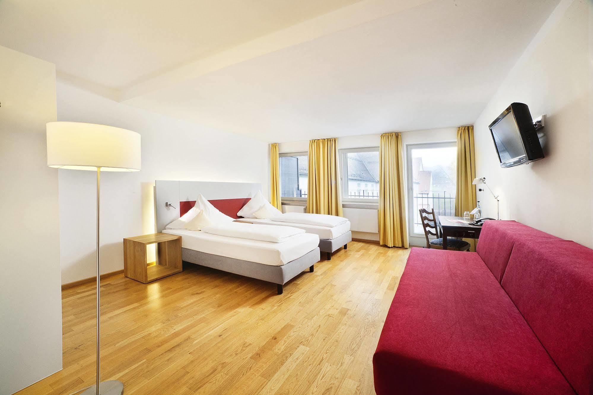 Akzent Brauerei Hotel Hirsch Ottobeuren Kültér fotó