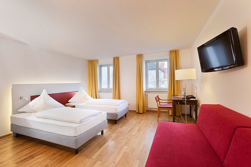 Akzent Brauerei Hotel Hirsch Ottobeuren Kültér fotó