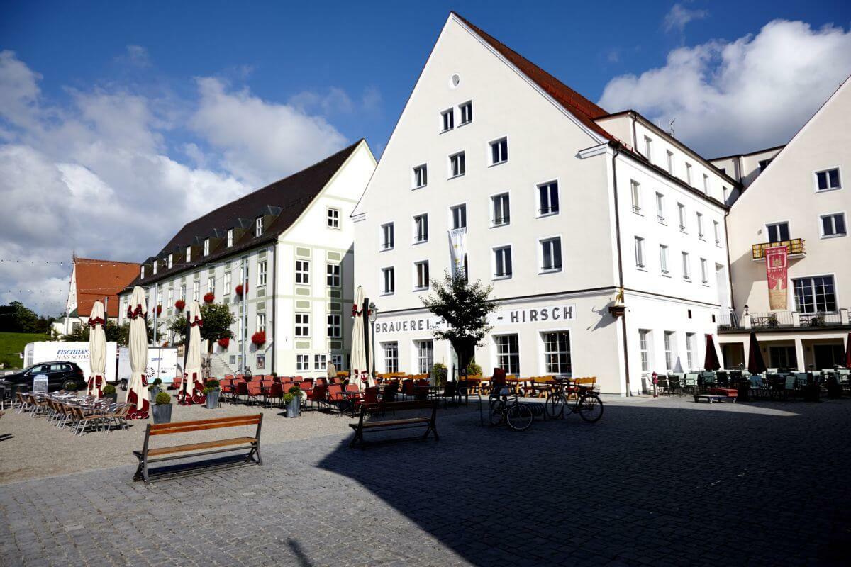 Akzent Brauerei Hotel Hirsch Ottobeuren Kültér fotó